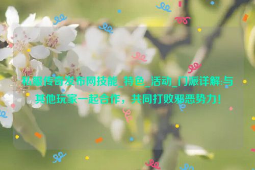 私服传奇发布网技能_特色_活动_门派详解:与其他玩家一起合作，共同打败邪恶势力！